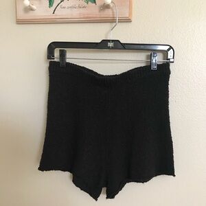 O’Neill Camden Black Knit Shorts Size Small